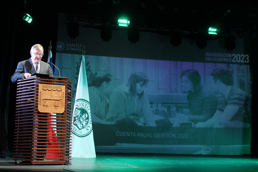 Santo Tomás Puerto Montt inauguró Año Académico: Cuenta Pública del Rector y Charla del Gobernador Regional destacaron en la jornada